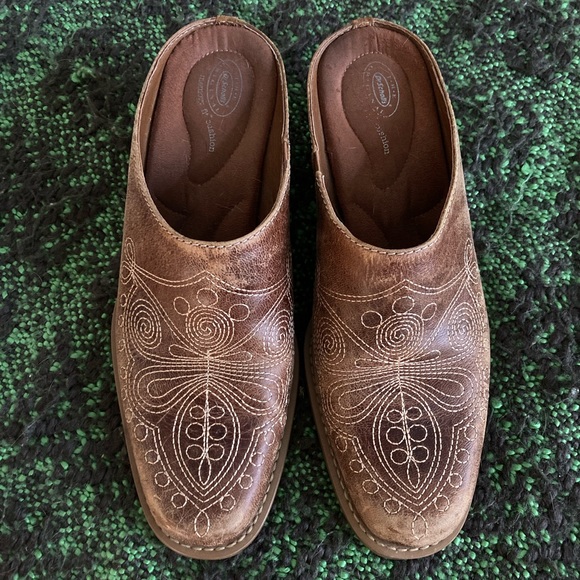 Dr Scholl’s Western boot-style slip on heeled shoes SIZE 7 - Picture 2 of 3